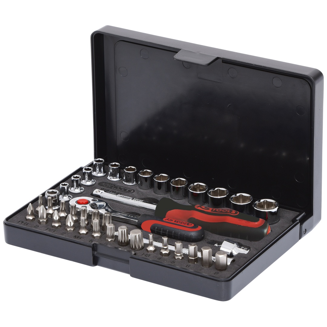 KS Tools 1/4 CHROMEplus Steckschlüssel-Satz, 40-tlg