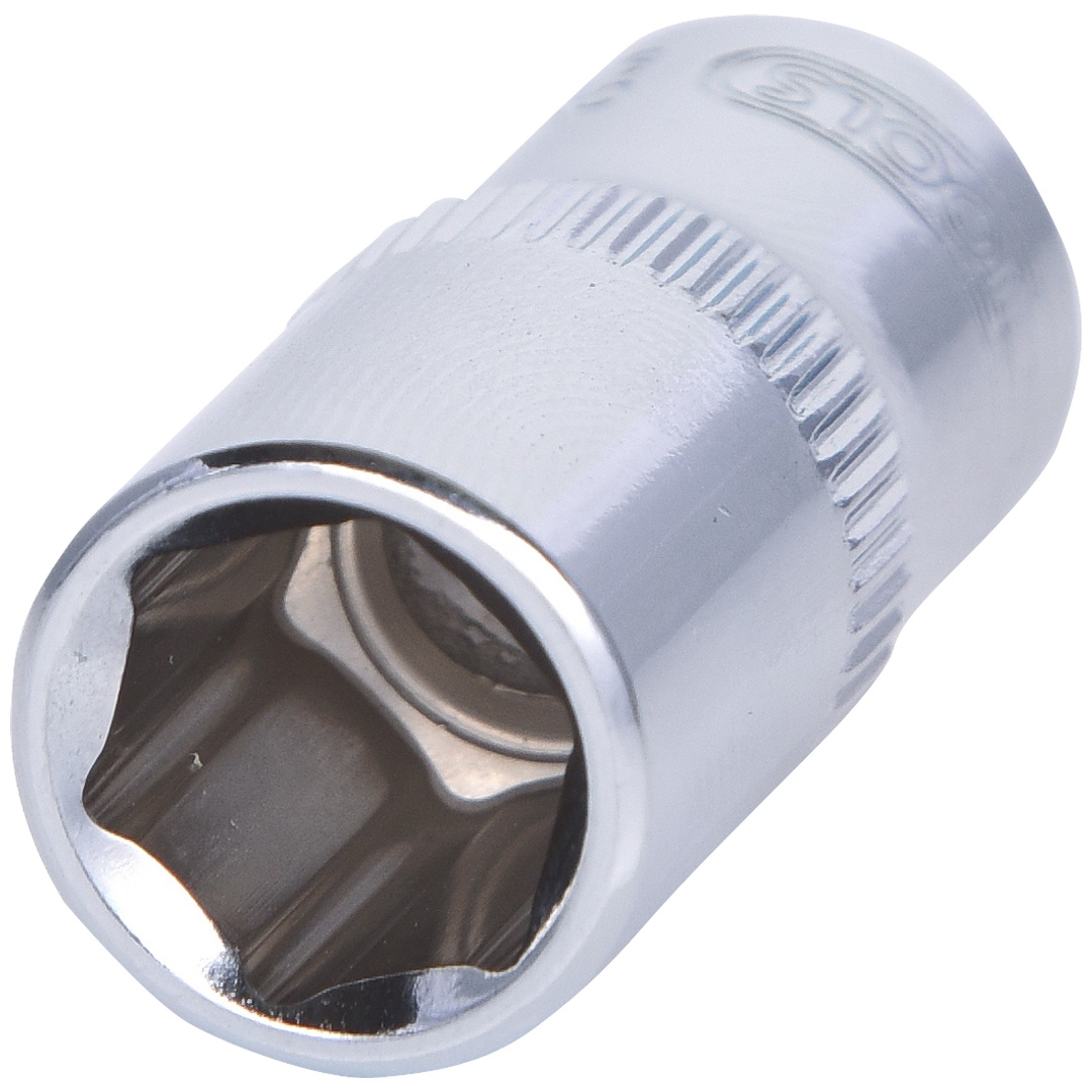 KS Tools 1/4 CHROMEplus Sechskant-Stecknuss, 8 mm