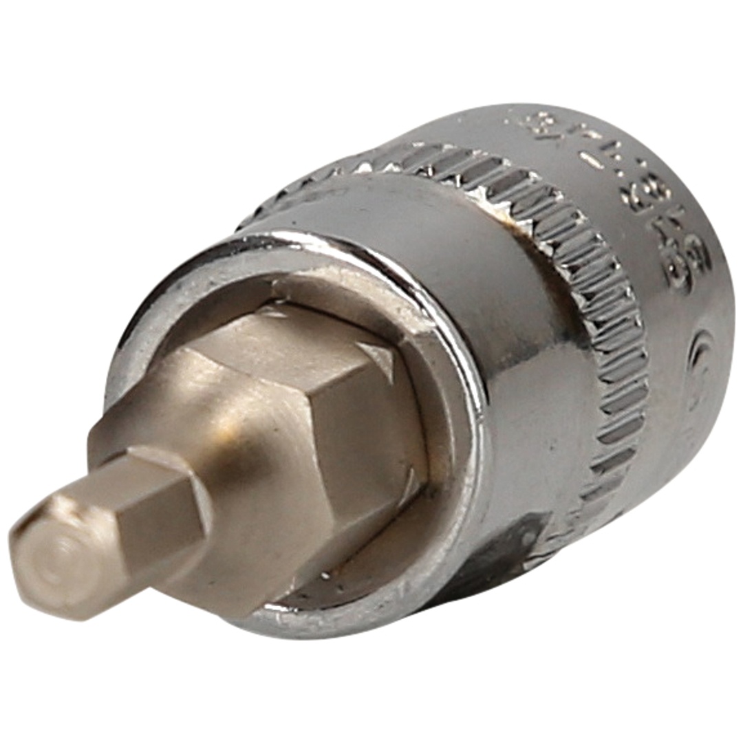 KS Tools 1/4 CHROME Bit-Stecknuss Innensechskant, 3 mm
