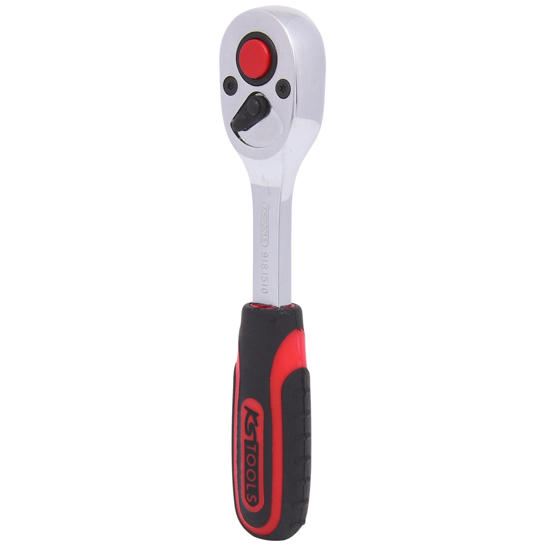 KS Tools 1/4 CHROMEplus Mini-Umschaltknarre, 72 Zahn