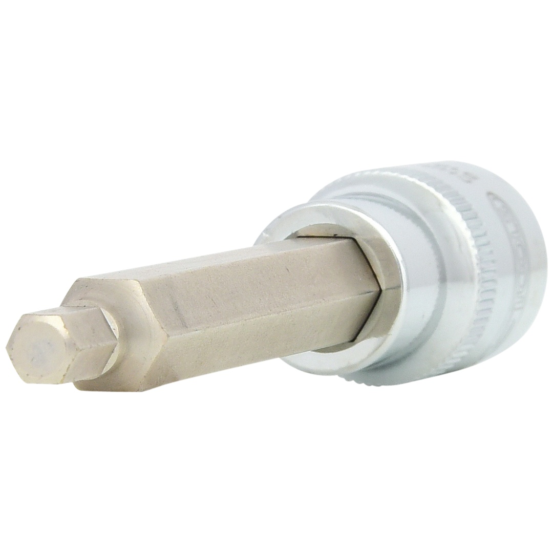 KS Tools 1/2 CHROMEplus Bit-Stecknuss Innensechskant, lang, 6 mm