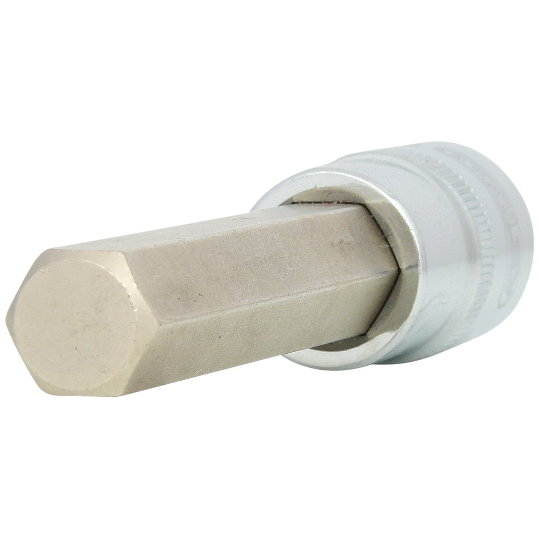 KS Tools 1/2 CHROMEplus Bit-Stecknuss Innensechskant, lang, 14 mm