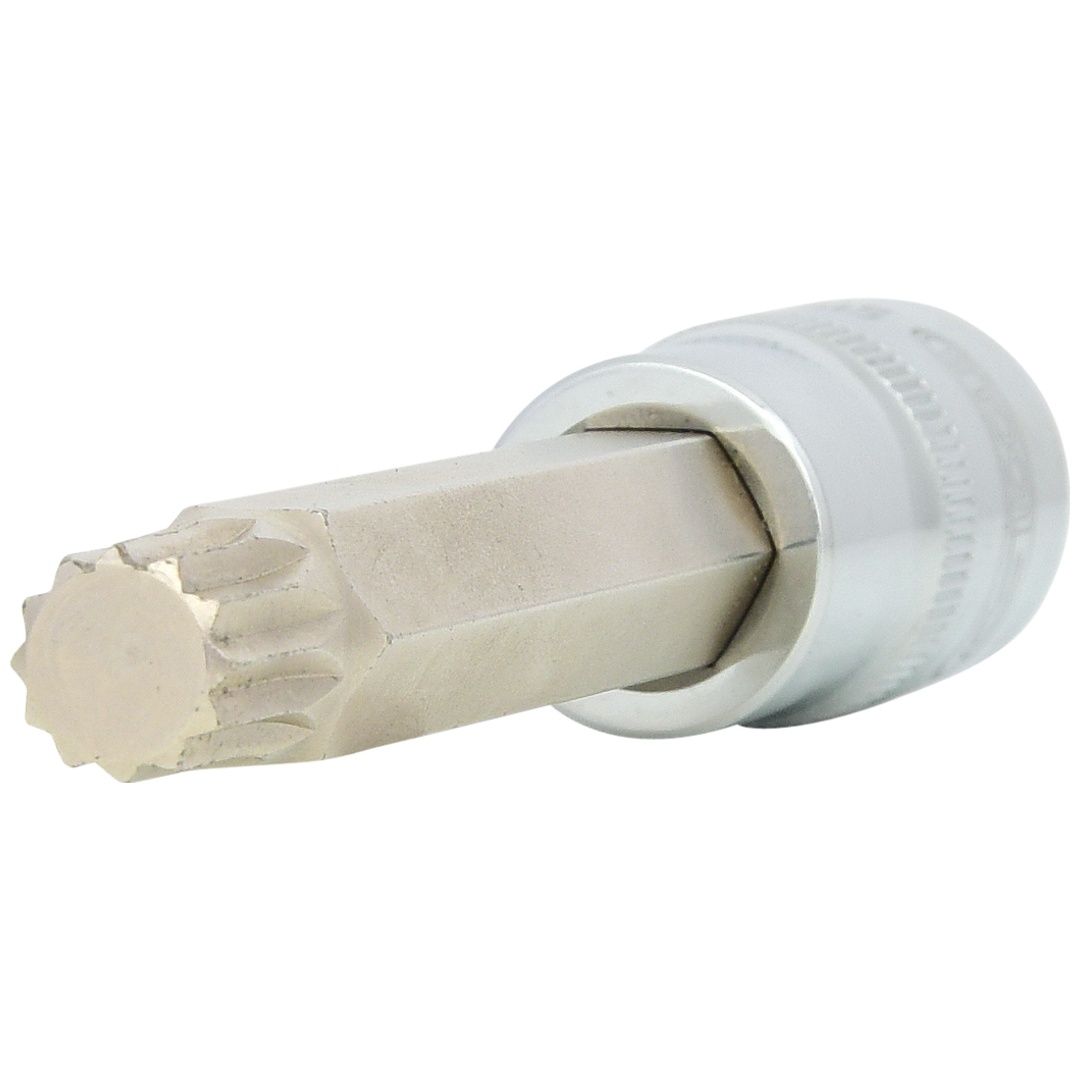 KS Tools 1/2 CHROMEplus Bit-Stecknuss XZN, lang, M12