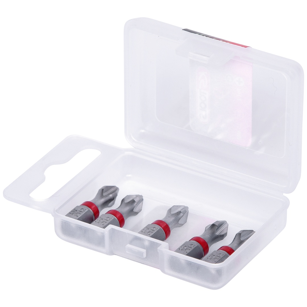 KS Tools 1/4 TORSIONpower Bit, 25 mm, PH2, 5er Pack