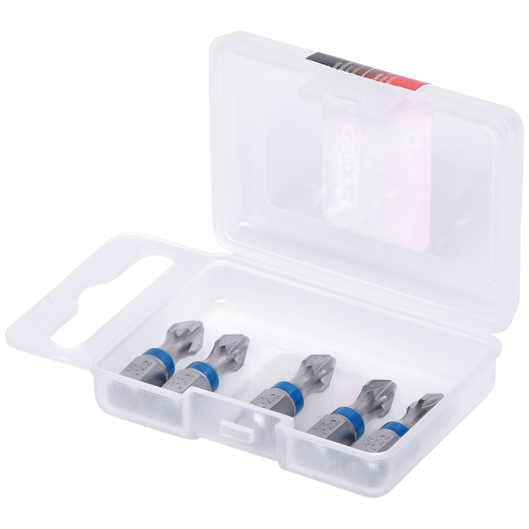KS Tools 1/4 TORSIONpower Bit, 25 mm, PZ2, 5er Pack