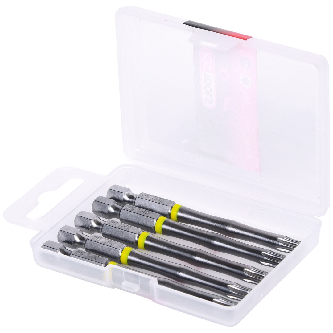 KS Tools 1/4 TORSIONpower Bit TX, 75 mm, T30, 5er Pack