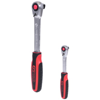 KS Tools Umschaltknarren-Satz SlimPOWER, 2-tlg. 1/4"+1/2"