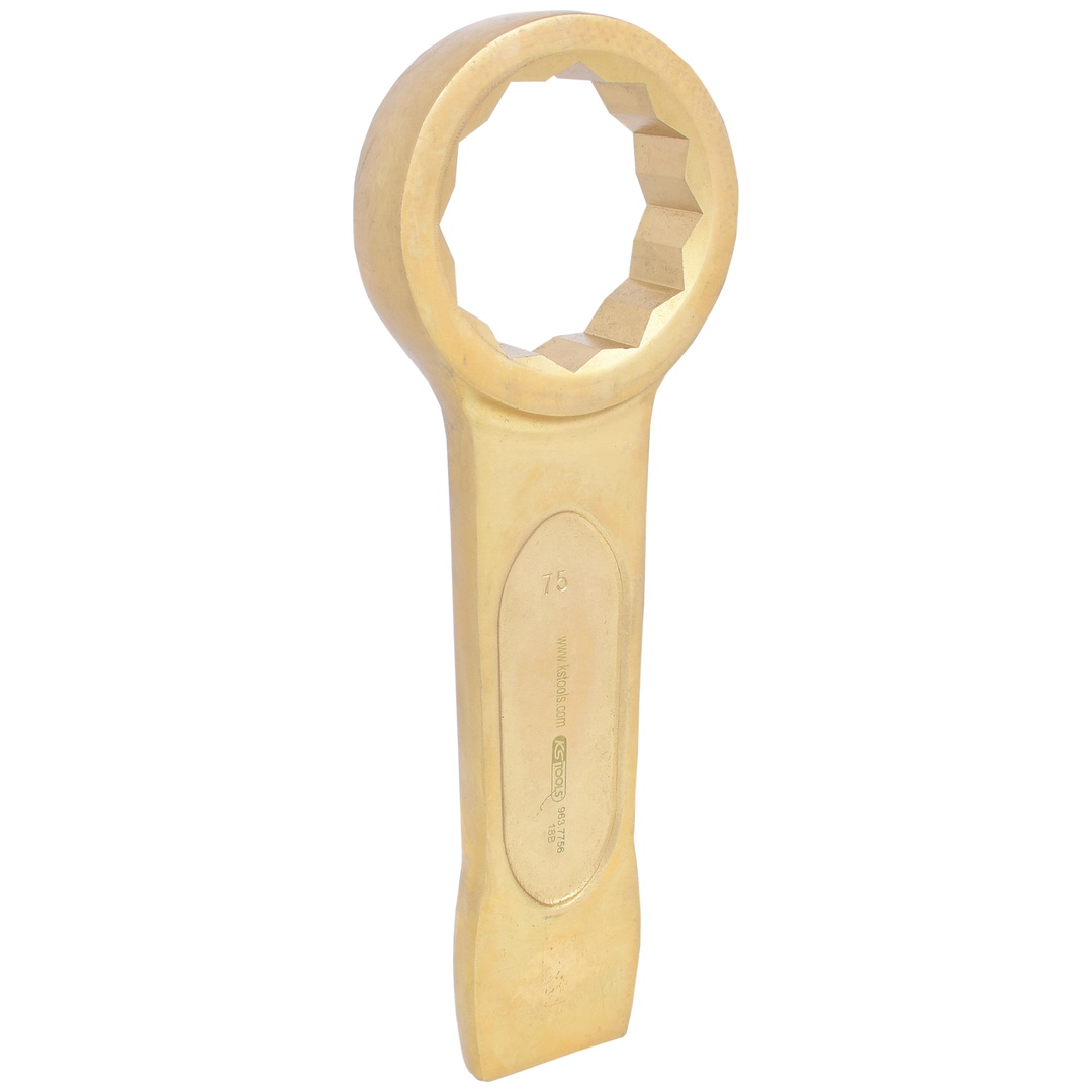 KS Tools BRONZEplus Schlag-Ringschlüssel 75 mm