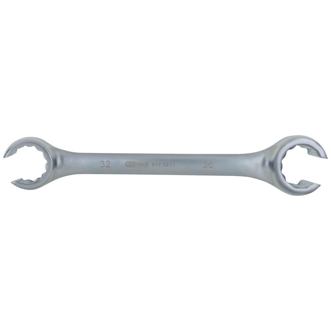 KS Tools Offener Doppel-Ringschlüssel, abgewinkelt, 32x36 mm
