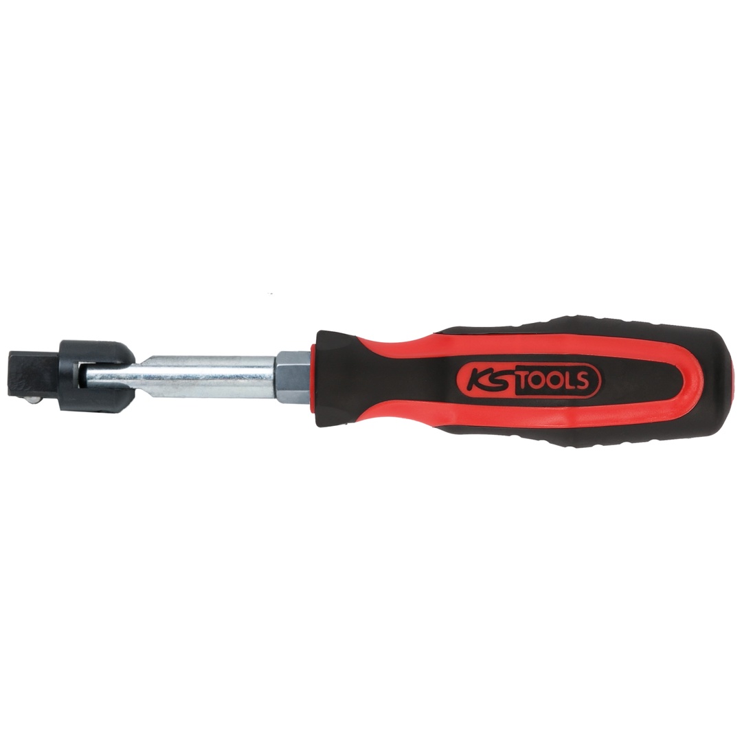 KS Tools 1/2 Antriebswerkzeug, 180° schwenkbarer Kopf