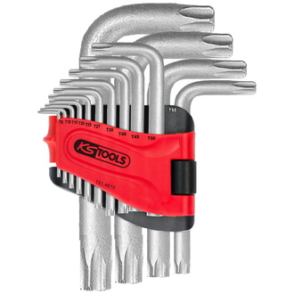 KS Tools Torx-Winkelstiftschlüssel-Satz, kurz, 14-tlg.