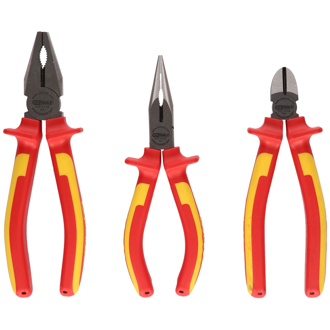 KS Tools ERGOTORQUE VDE Zangen-Satz, 3-tlg
