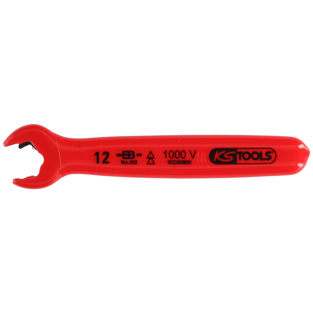 KS Tools Ratschen-Maulschlüssel mit Schutzisolierung, 10 mm
