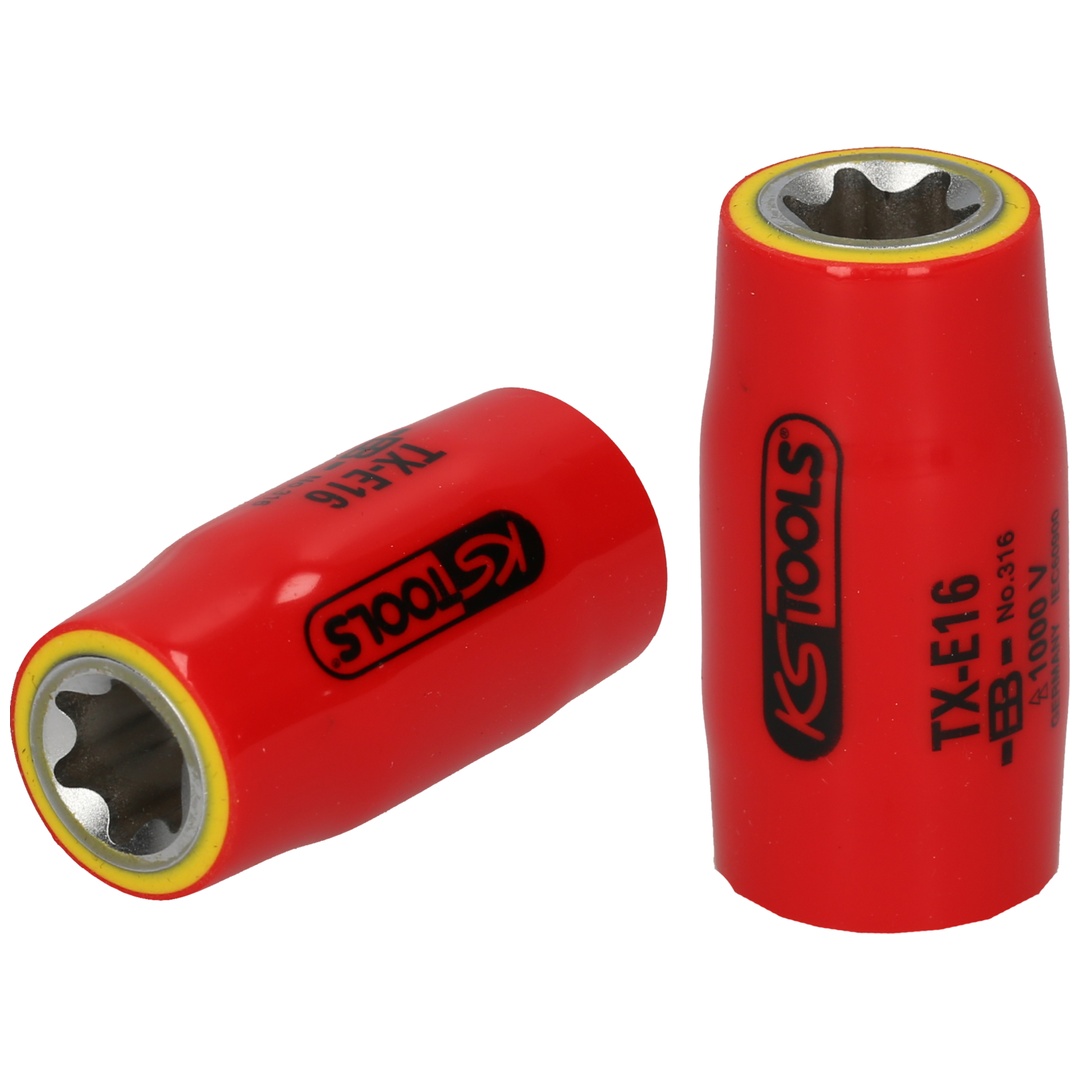 KS Tools 1/2 TX-E-Stecknuss mit Schutzisolierung, E20