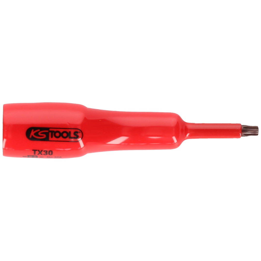 KS Tools 1/2 Bit-Stecknuss mit Schutzisolierung für TX-Schrauben, T55, lang