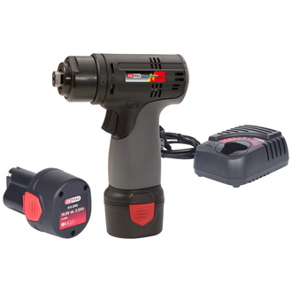 KS Tools Akku-Schleifmaschine, 3.200 U/min 10,8V, mit 2 Akkus und 1 Ladegerät