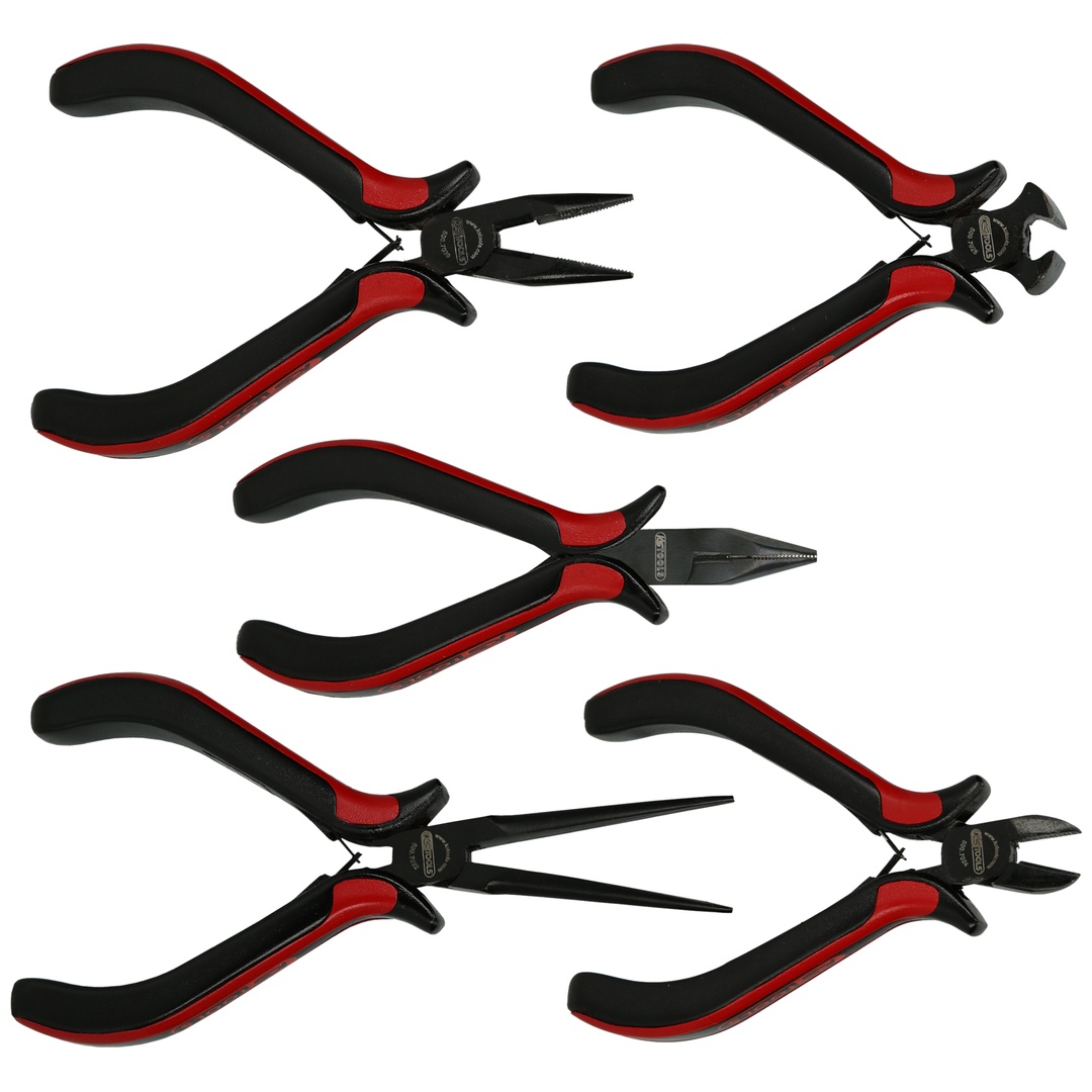 KS Tools Feinmechanik-Zangen-Satz, 5-tlg