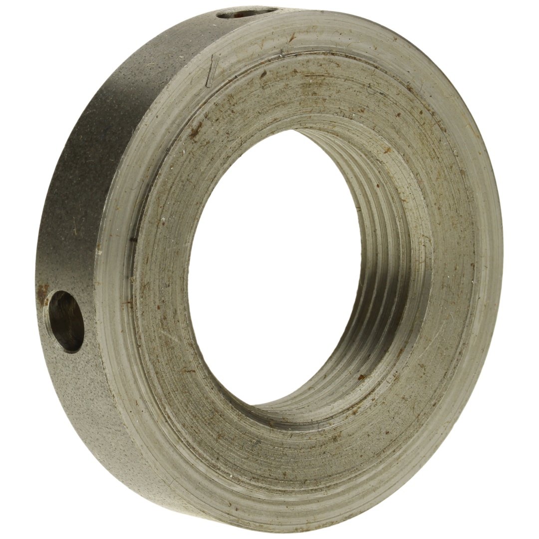 Reidl DIN 1816 Kreuzlochmuttern Feingewinde M 26 x 1,5, 14 H blank 27524