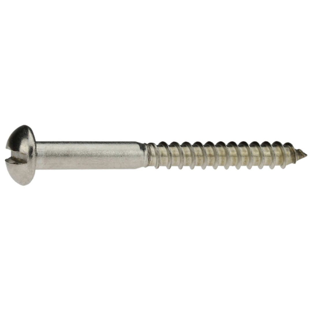 Reidl DIN 96 Holzschrauben, 3,5 x 30 A2 blank, Linsenkopf mit Schlitz
