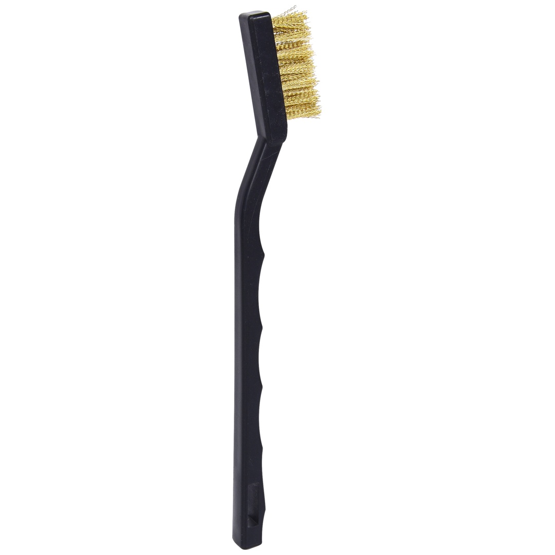 KS Tools Messingdraht Zündkerzen-Drahtbürste-2-reihig, 170 mm