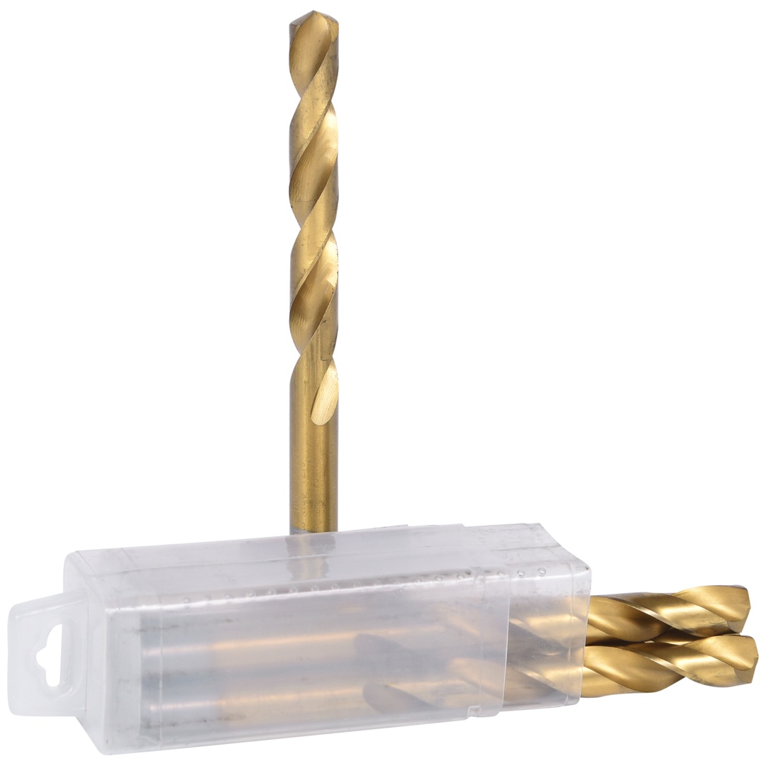 KS Tools HSS TiN Spiralbohrer, 12 mm, 5er Pack