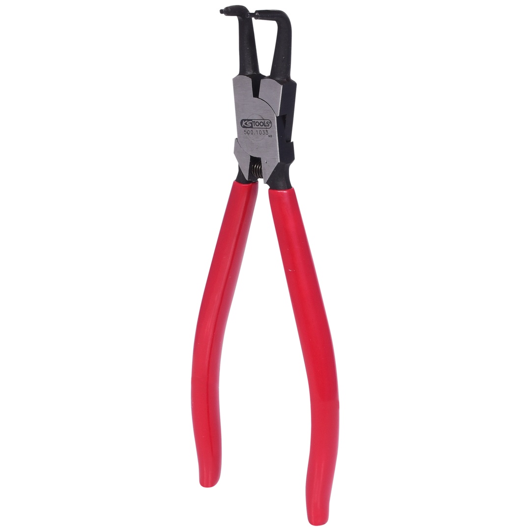 KS Tools Innen-Sicherungszange, abgewinkelt, 230 mm