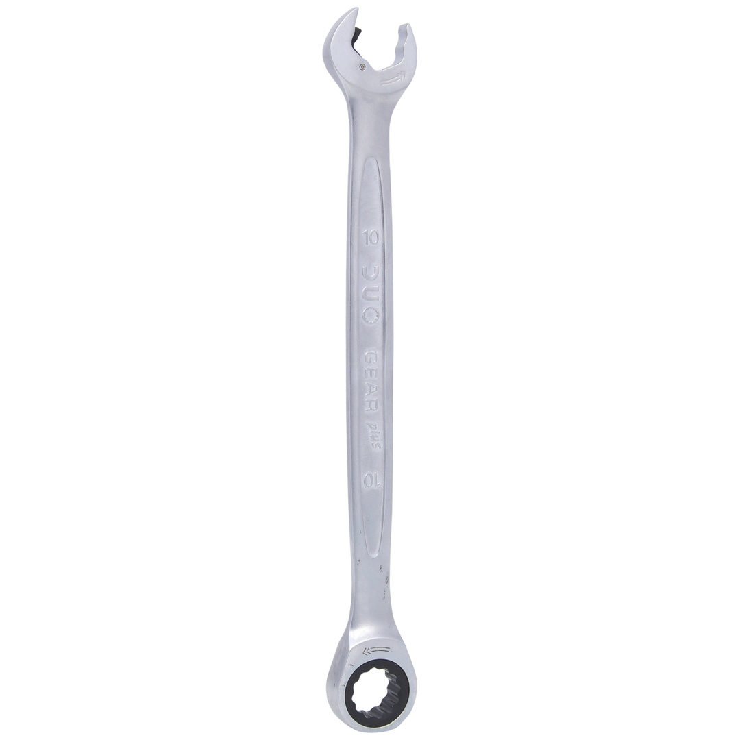 KS Tools DUO GEARplus Ringmaulschlüssel,Maul-Ratschenfunktion 10 mm