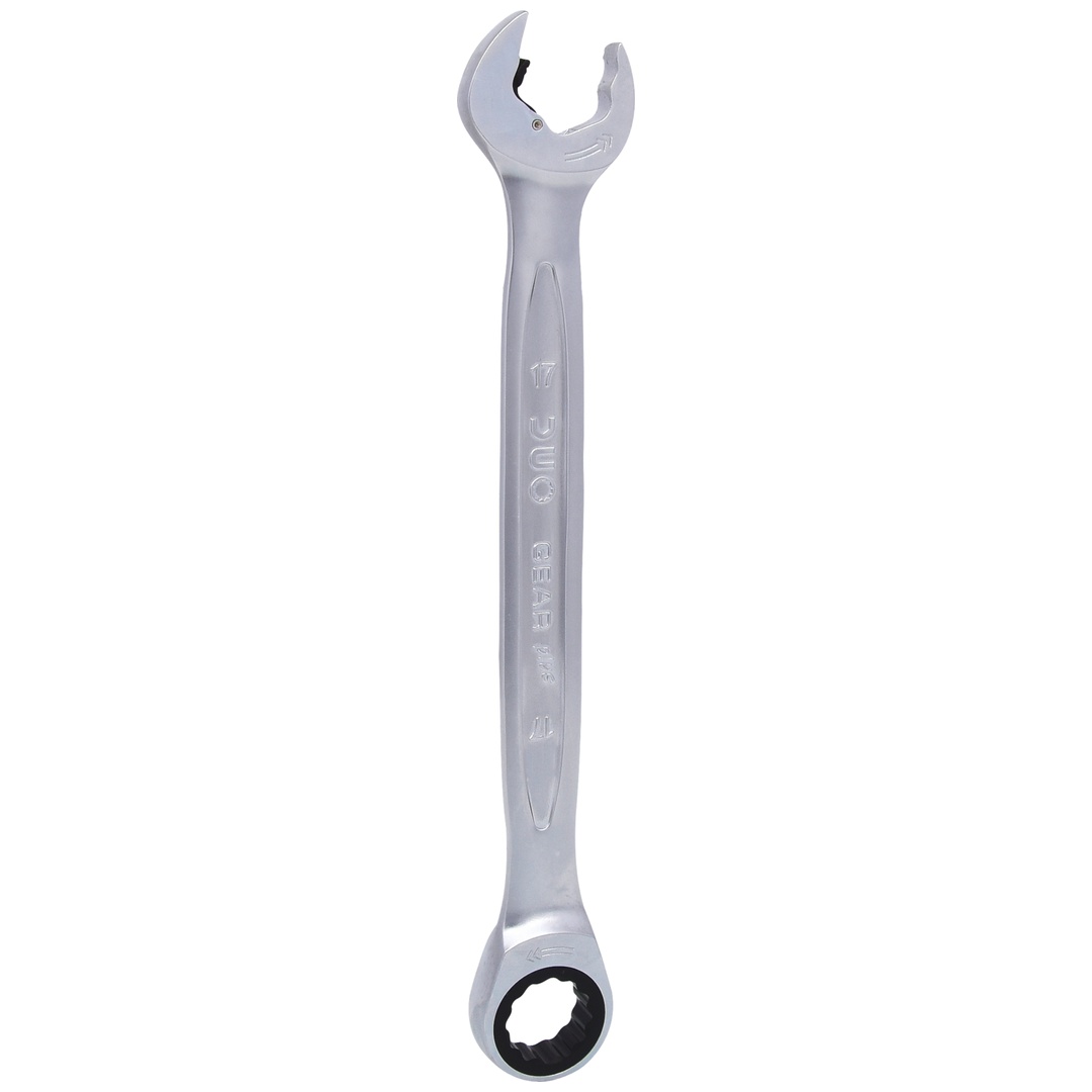 Duo Gearplus Chiave Combinata Funzione Bocca Aperta E Cricco 17 Mm