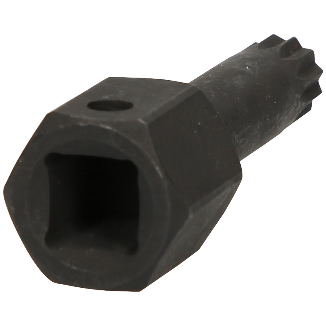 KS Tools 1/2 DUODRIVE Spezial-Kraft-Bit-Stecknuss XZN, M14,78 mm lang