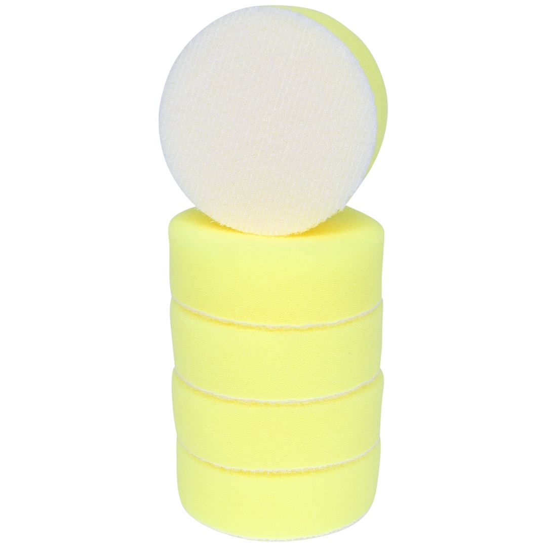 KS Tools Kunststoffpad gelb, Ø 85,0 mm, 5er Pack