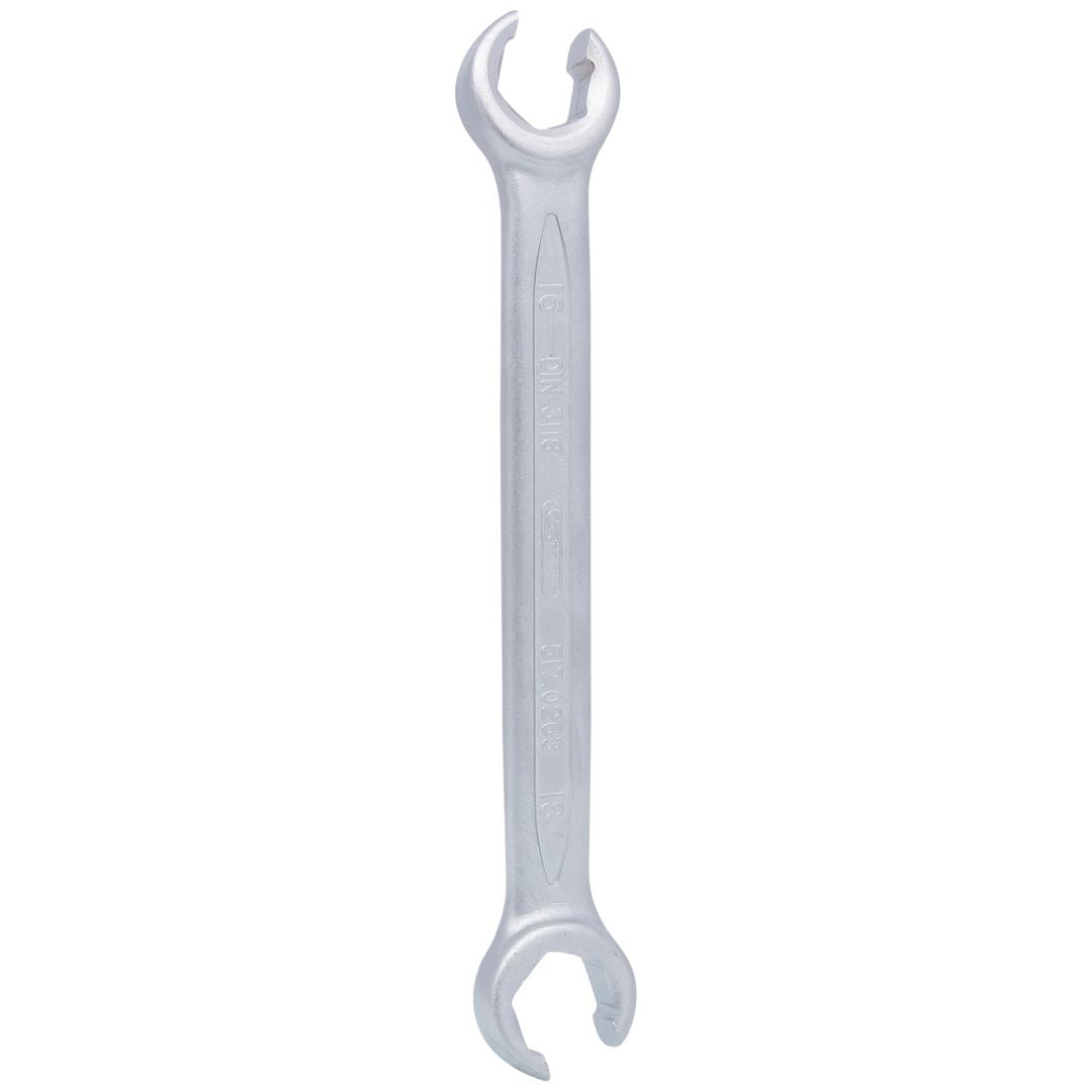 KS Tools Offener Doppel-Ringschlüssel, abgewinkelt, 16x18 mm