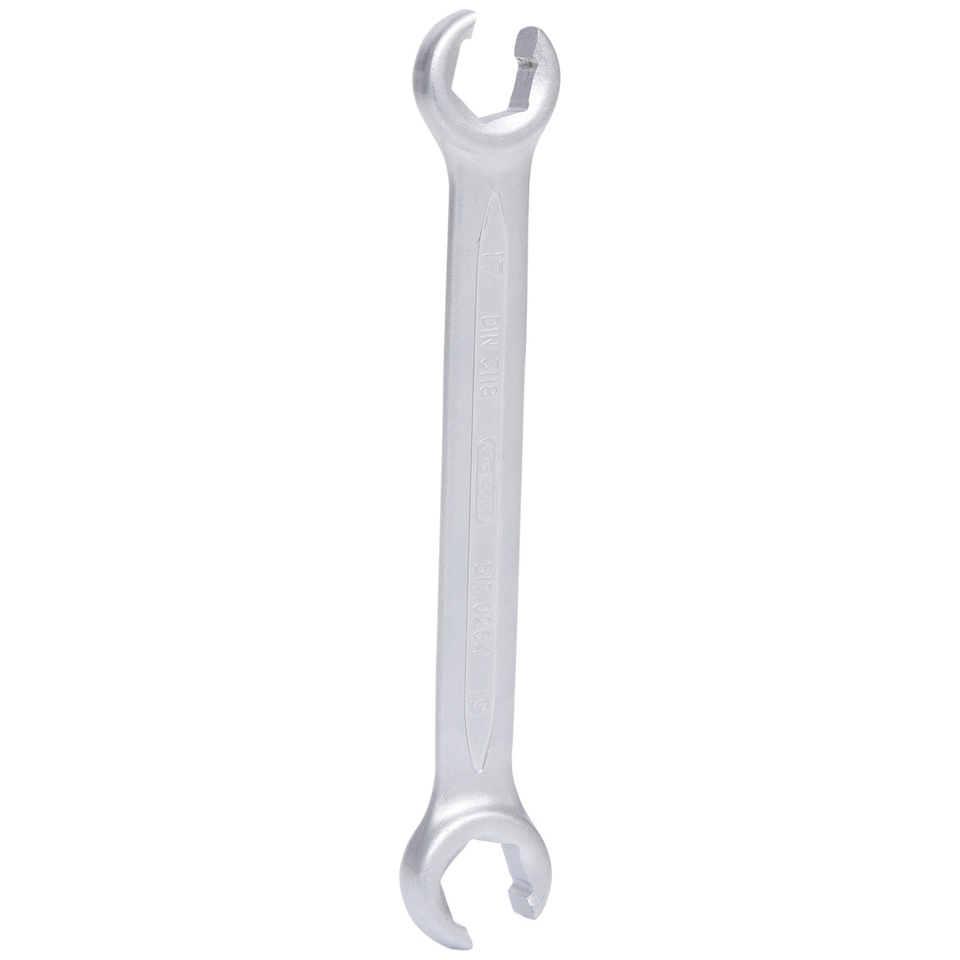 KS Tools Offener Doppel-Ringschlüssel, abgewinkelt, 17x19 mm