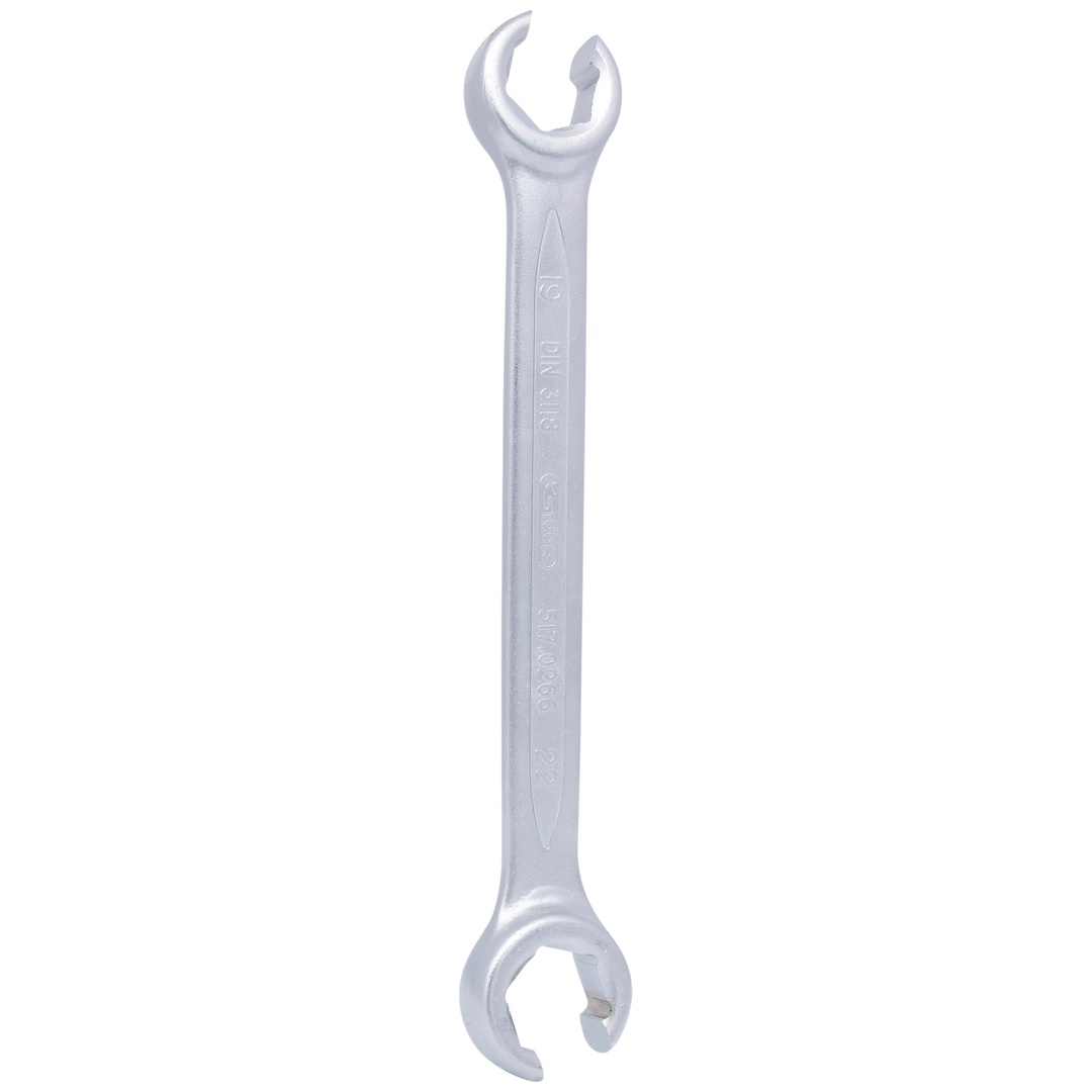 KS Tools Offener Doppel-Ringschlüssel, abgewinkelt, 19x22 mm