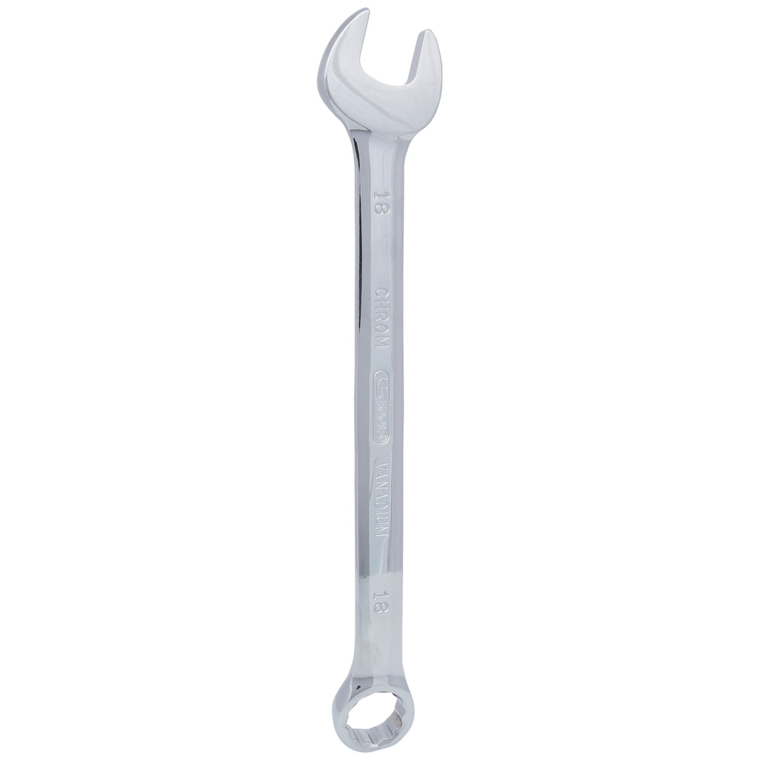 KS Tools CHROMEplus Ringmaulschlüssel, abgewinkelt, 18 mm