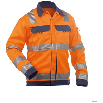 Dassy Warnschutz Arbeitsjacke Dusseldorf Gr. M orange/marine