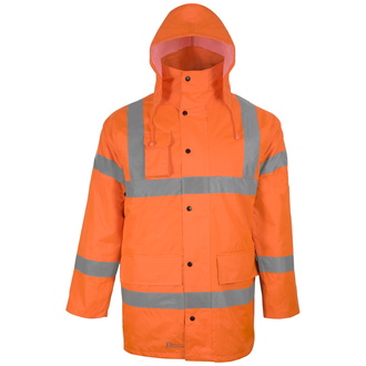 Prevent Warnschutz-Parka 3350E Gr. L leuchtorange