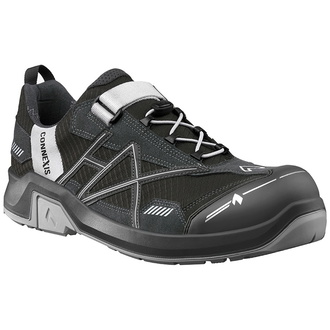 HAIX Sicherheitshalbschuh CONNEXIS Safety T Low Ws 630006 Damen S1P ESD SRC DGUV Gr. 37 grau/silber