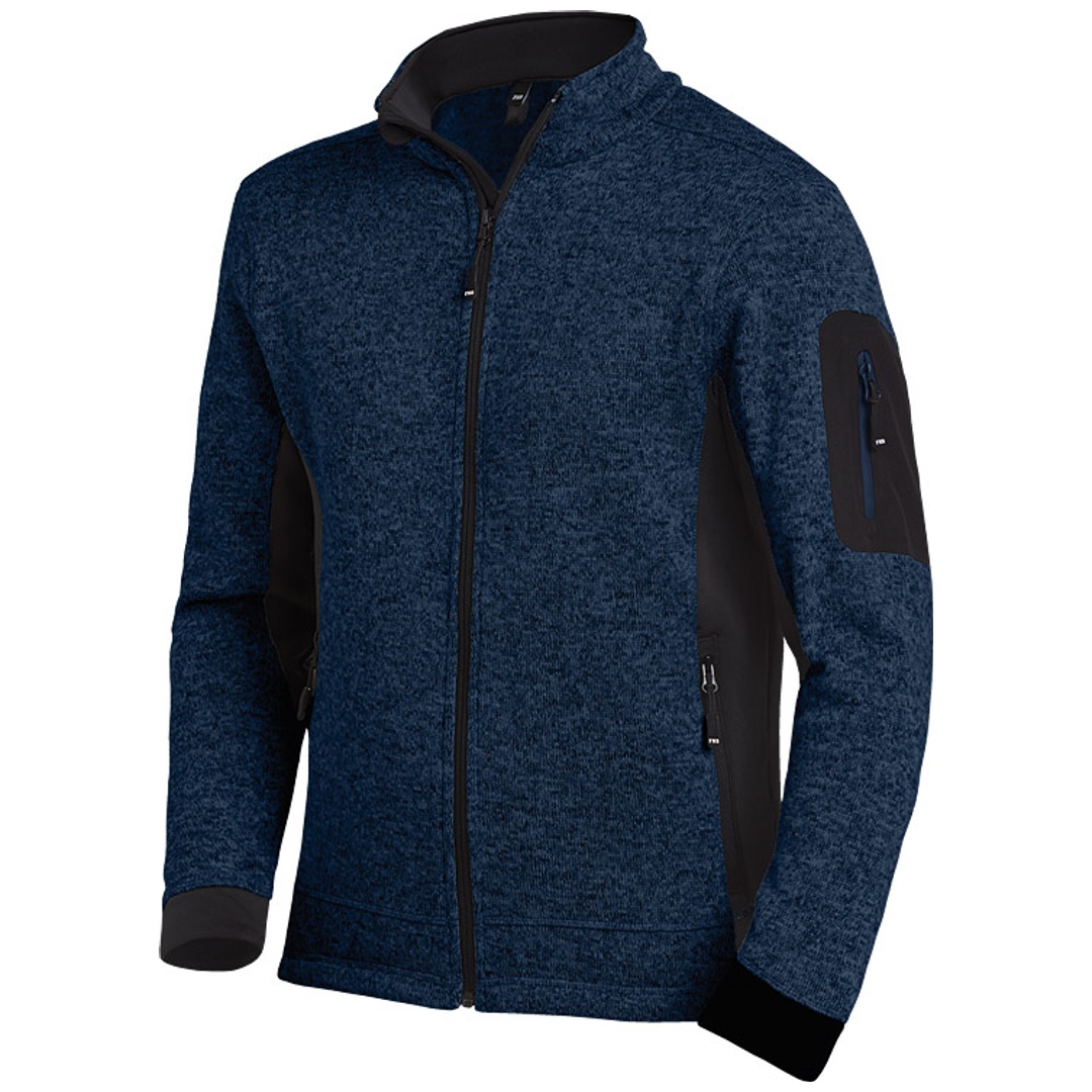 Fhb Strickjacke Christoph 79595 Gr. L Marine/schwarz