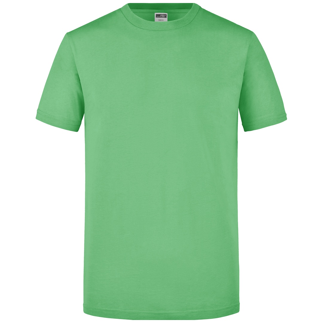 James & Nicholson Figurbetontes Rundhals-T-Shirt Herren Slim Fit JN911 Gr. 2XL frog