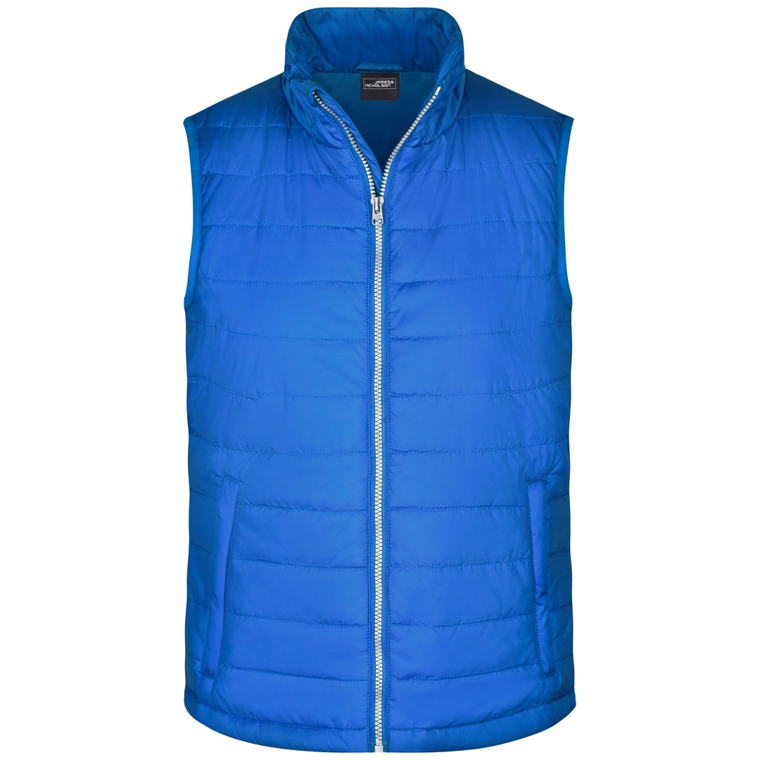 James & Nicholson leichte, wattierte Steppweste JN 1136 Gr. 3XL royal