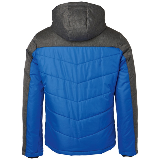 James & Nicholson sportliche Winterjacke JN1134 Gr. S royal/anthrazit-melange - 3