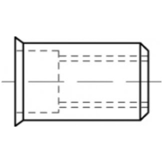 Reyher-Blindnietmuttern-Aluminium-Senkkopf-rund-kleiner-Senkkopf-offen