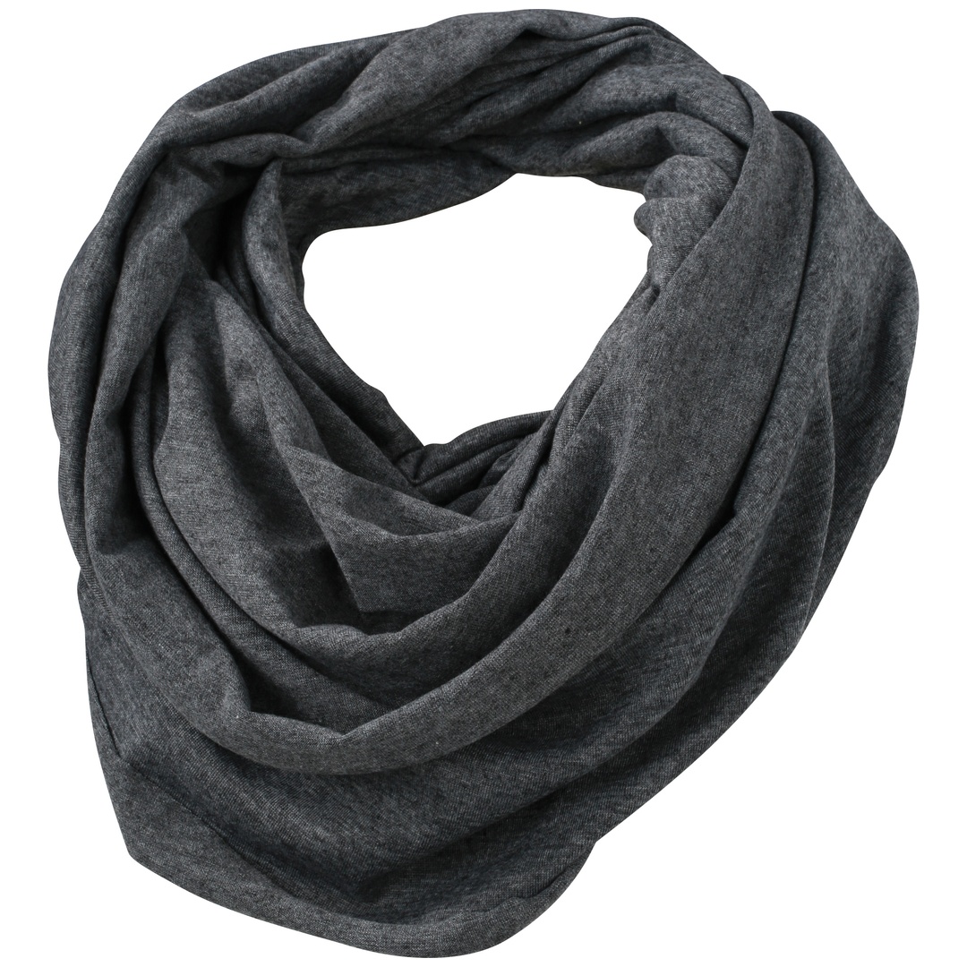 myrtle beach Urban-Style Schlauchschal MB6578 75 x 80 cm black-melange