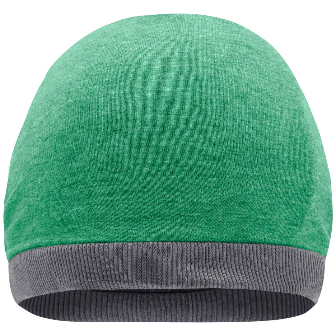 myrtle beach Legere Streetwear Mütze MB6577 Gr. one size green-melange/dark-grey