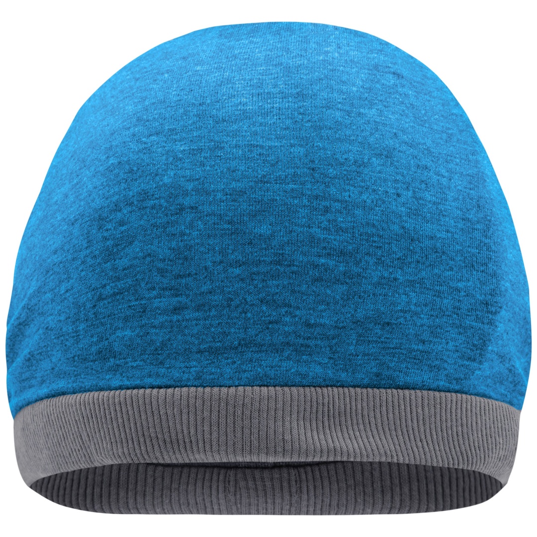 myrtle beach Legere Streetwear Mütze MB6577 Gr. one size turquoise-melange/dark-grey