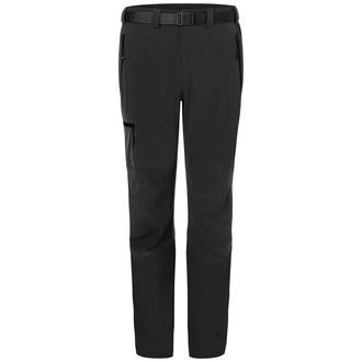 James & Nicholson Bi-elastische Herren Trekkinghose JN1206 Gr. S black/black