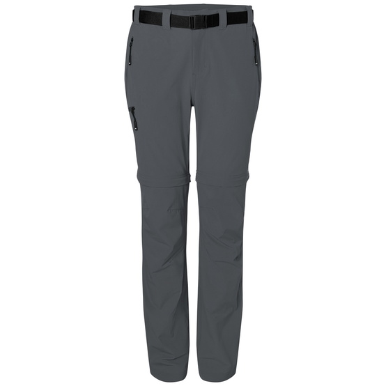 James & Nicholson Zip-Off Trekkinghose Damen JN1201 Gr. XL carbon - 1