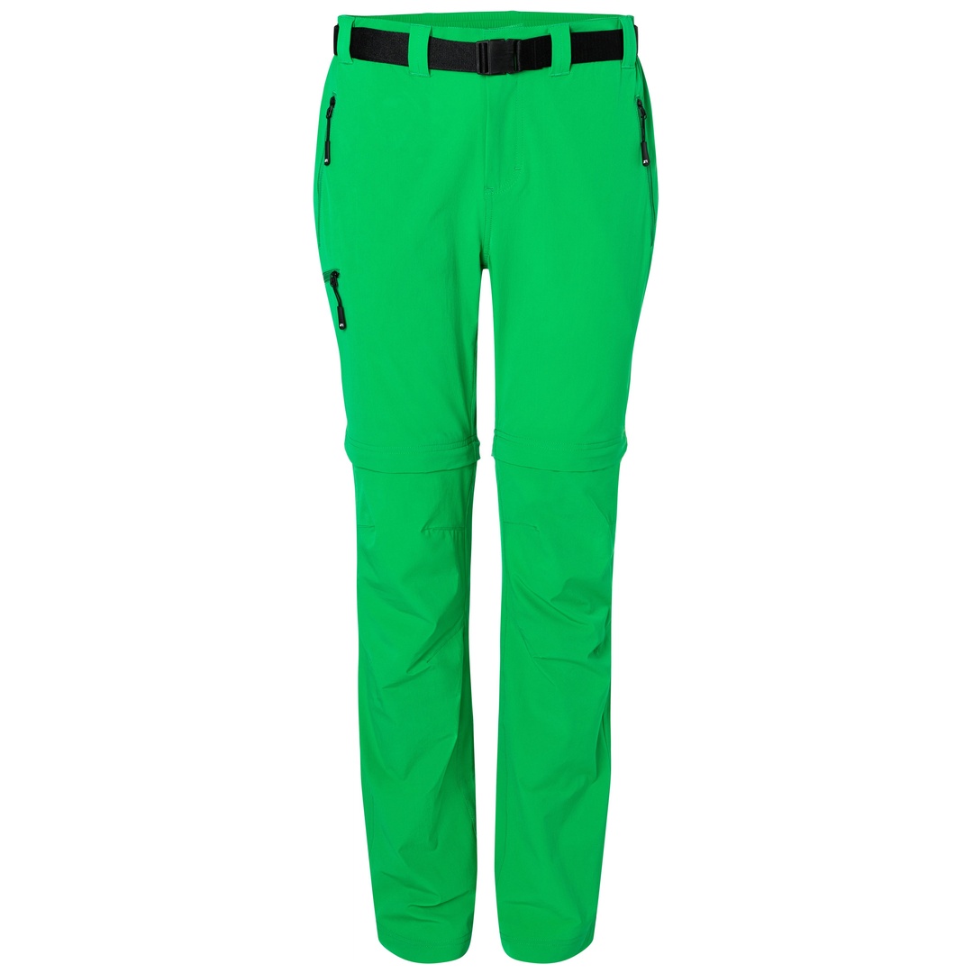 James & Nicholson Zip-Off Trekkinghose Damen JN1201 Gr. XS fern-green