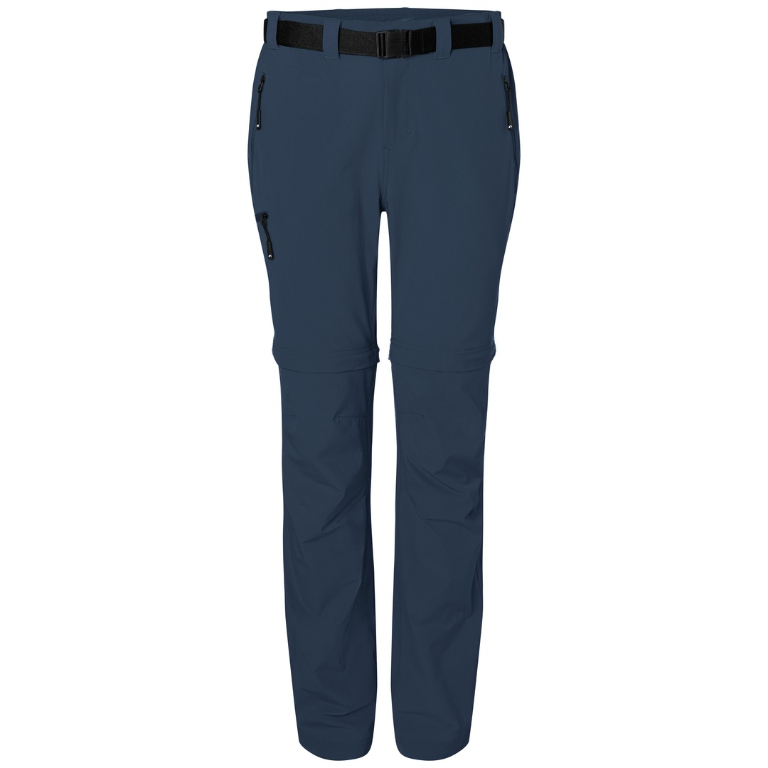 James & Nicholson Zip-Off Trekkinghose Damen JN1201 Gr. M navy