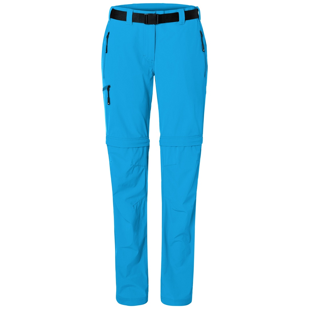 James & Nicholson Zip-Off Trekkinghose Herren JN1202 Gr. 2XL bright-blue